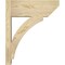 Ekena Millwork Thorton Slat Rough Sawn Outlooker, Douglas Fir, 8"W x 20"D x 24"H OUT08X20X24THR06RDF - alternate 2
